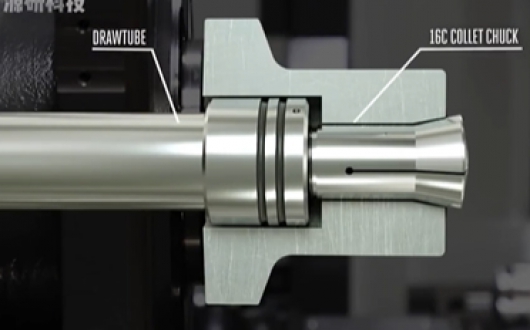 车床精密零件停止要点-筒夹系统使用